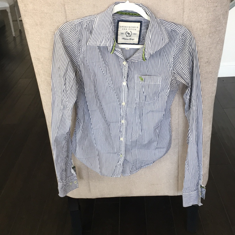Abercrombie & Fitch Pinstripe Shirt
